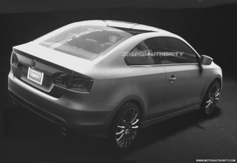 Looks Like a Car Volkswagen Jetta Coupe First pictures revealed
