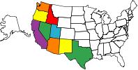 States that I have Geocached in.