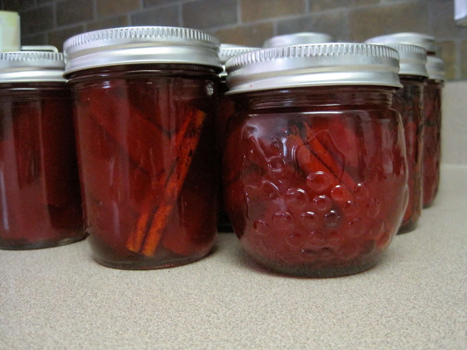 So Sinful, So Sweet Cinnamon Pickles