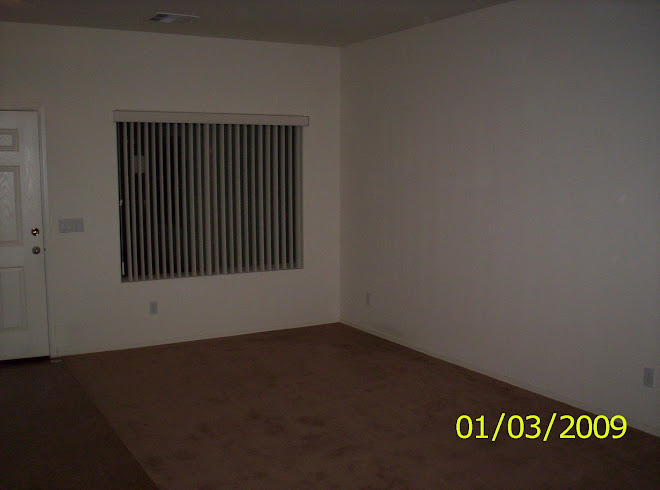 Front room and door