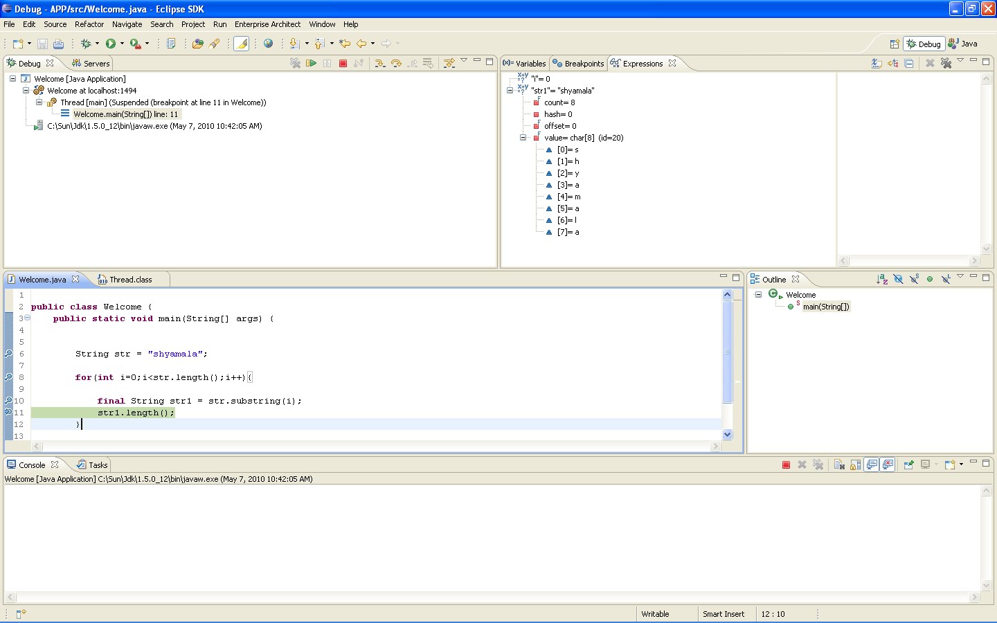Java's Chronicle: 2010