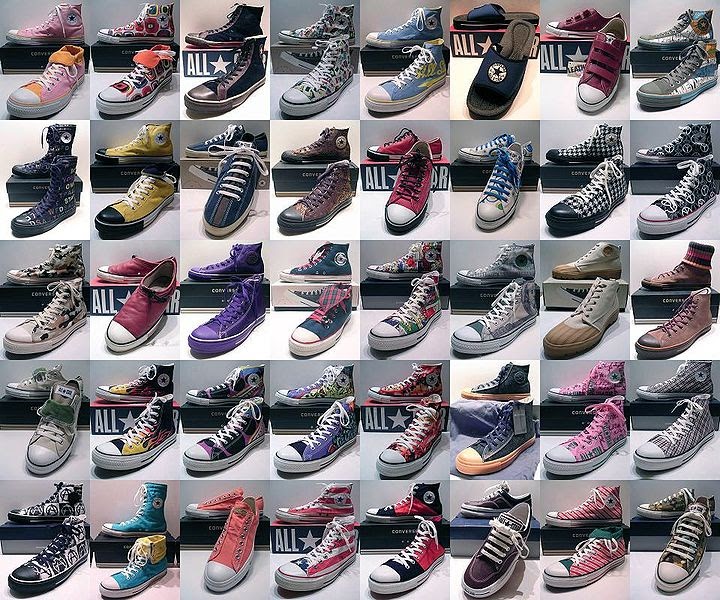 list of all converse shoes ever made