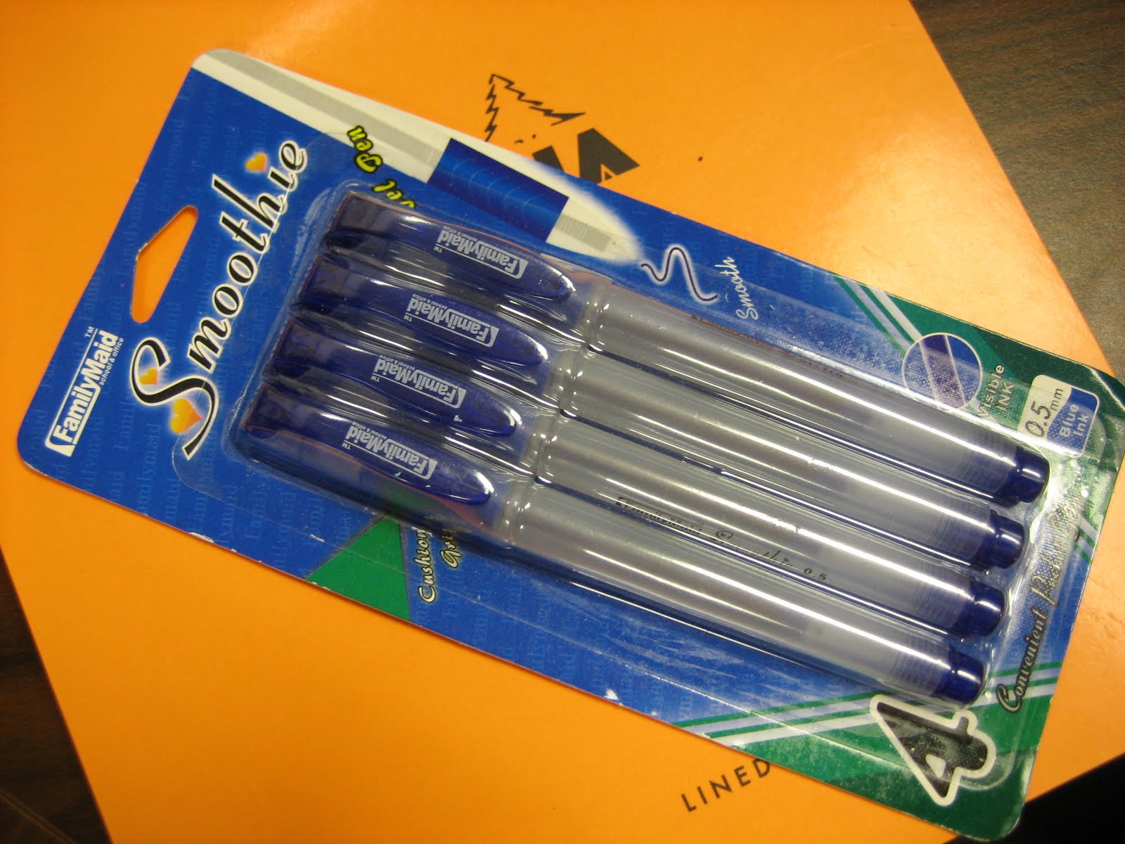 The Penny Writer. 'Smoothie' Dollar Store Gel Pen Review