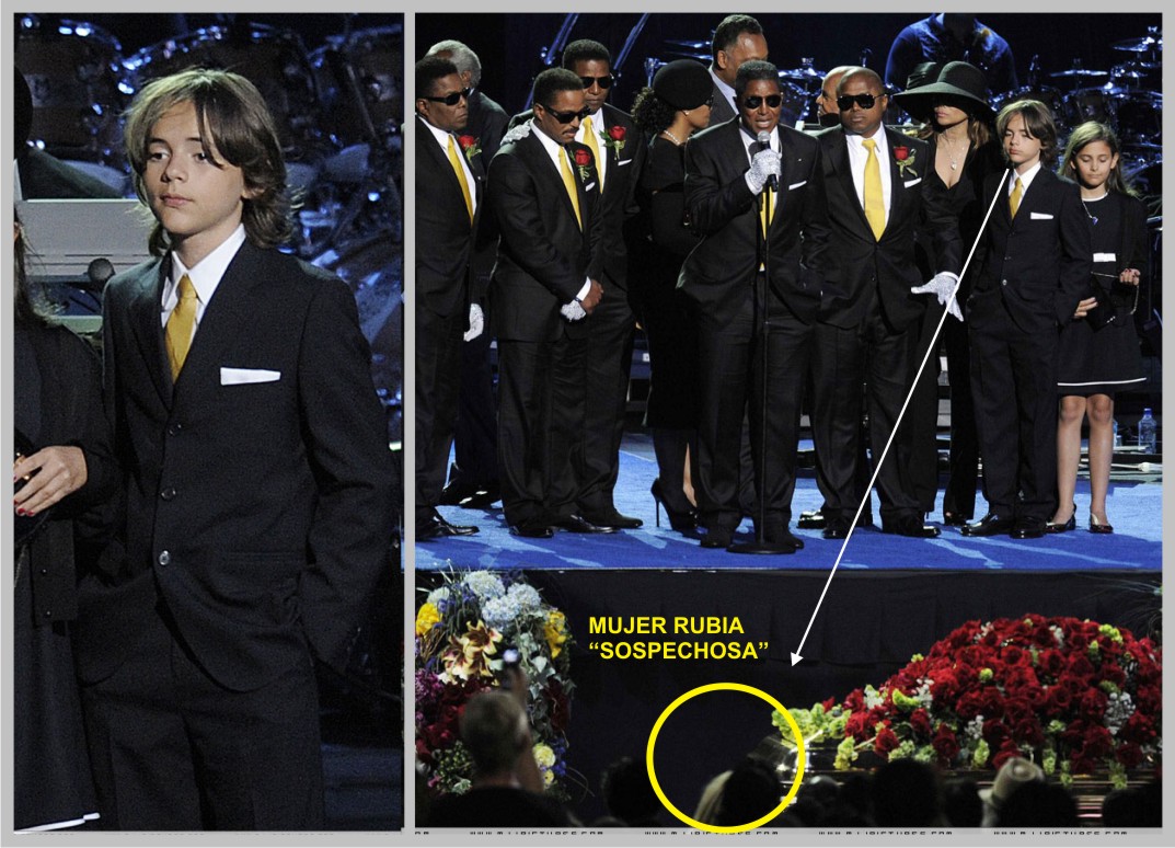 Michael Jackson En Su Funeral Disfrazado De Mujer