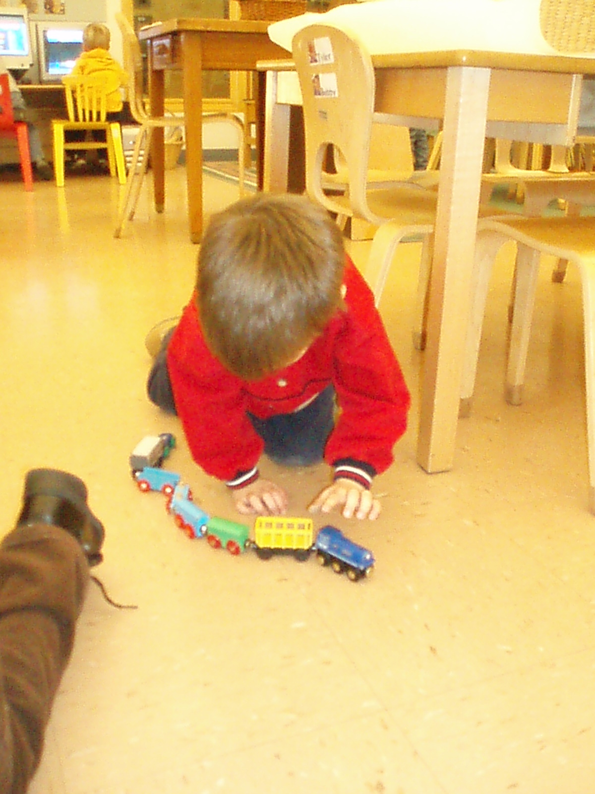 little preschool on the prairie Fast trains have lights, they move and