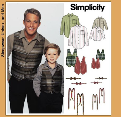 Simplicity Pattern 4762 - Mens Vest - YouTube