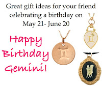 Gemini Birthday Greeting Cards