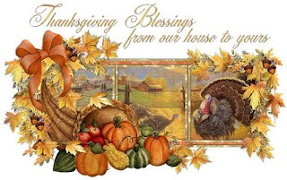 Elegant Thanksgiving Wishes Card