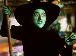 ugly green faced witch