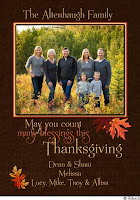custom thanksgiving photo wishes