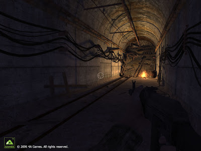 Метро 2033. Скриншот: Туннель