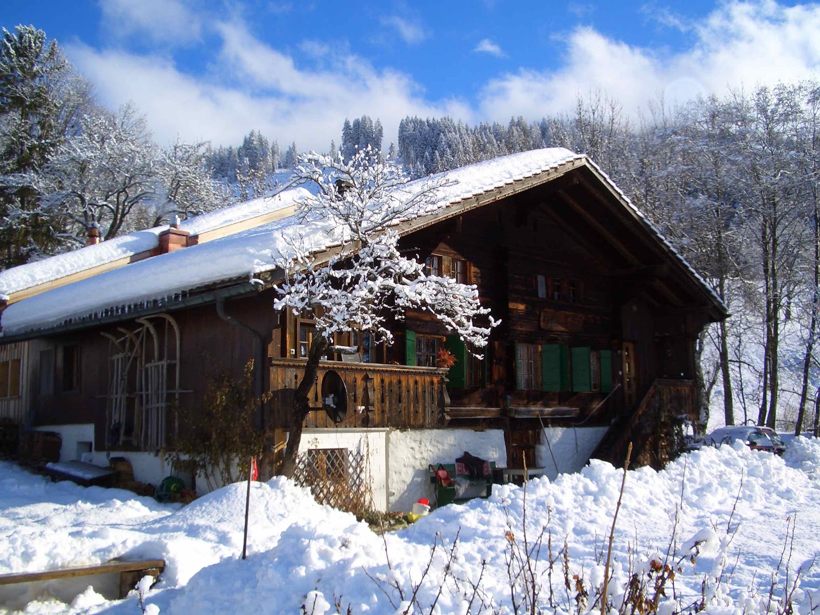 Life in the Swiss Alps: Staying positive is key