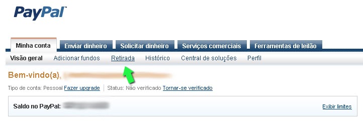 Como transferir dinheiro para paypal Como transferir dinheiro para paypal