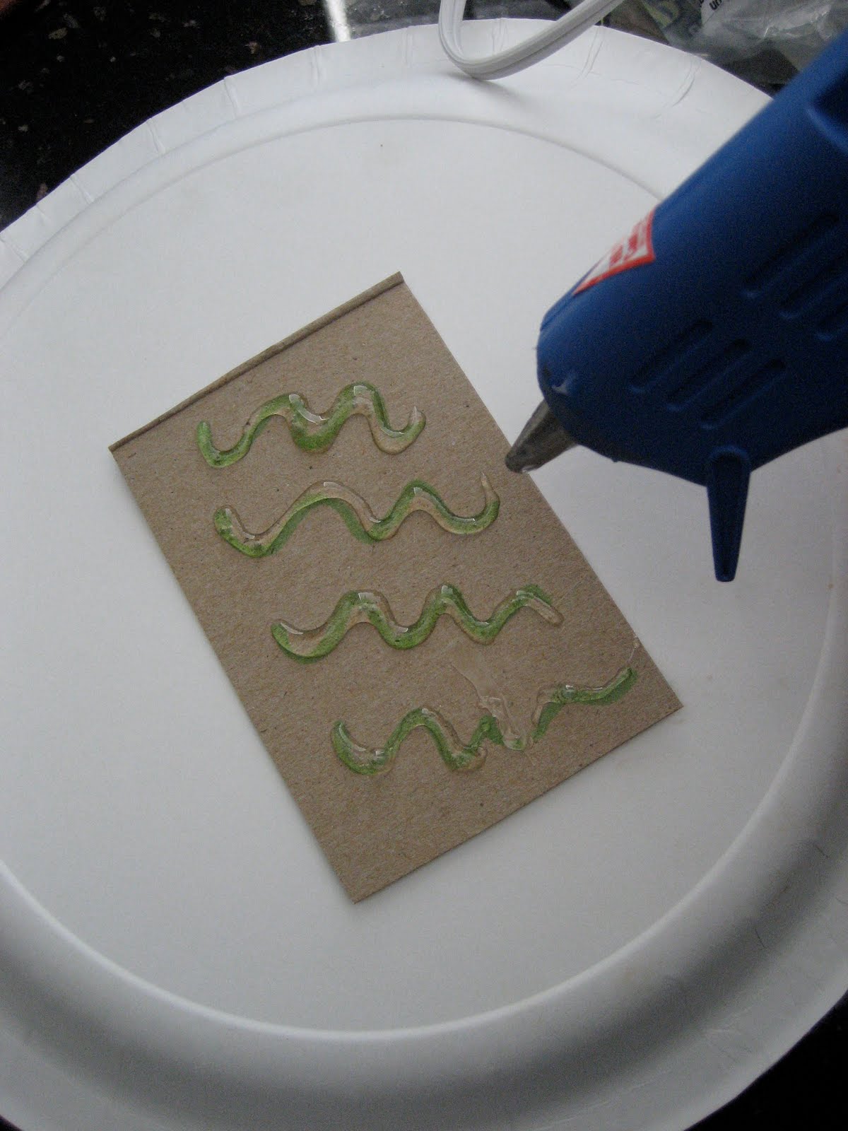 Toddler Approved! Raised Glue Printmaking