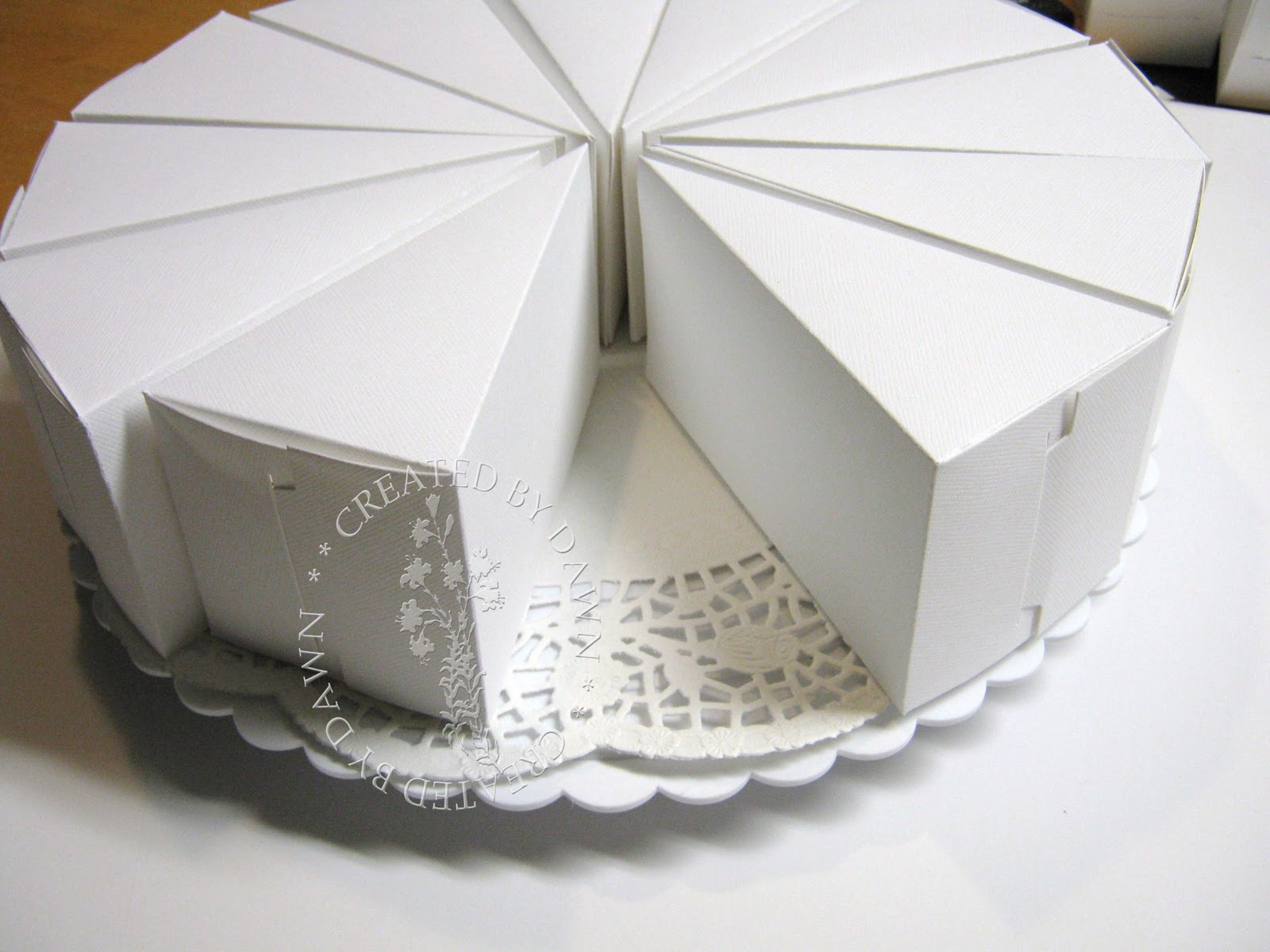 Dawns Craft Place A Paper Cake Tutorialjust for you