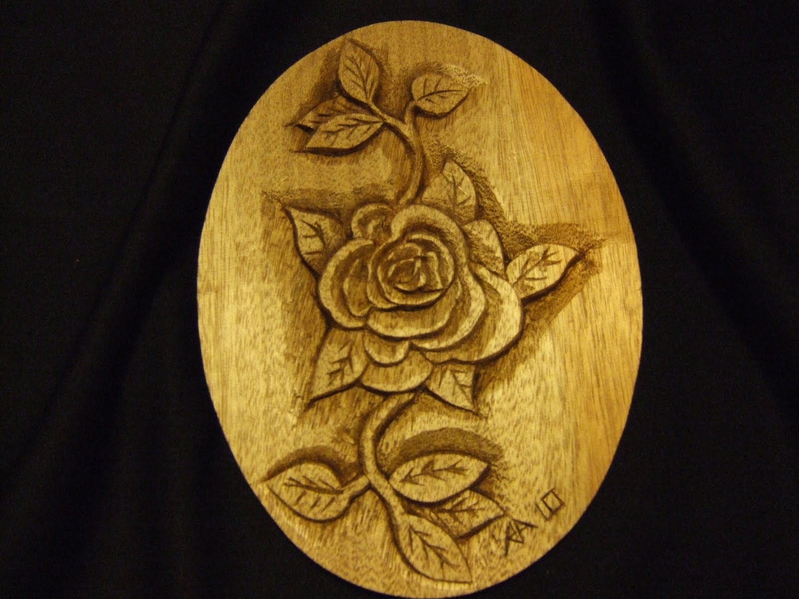 4 Decorazioni Intaglio Legno A Forma Di Rosa - Applique In Legno Di Gomma Stile Rustico Britannico Per Mobili, Porte E Pareti (30 X 7 Cm)