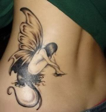 fairy tattoo design idea. Fourth of my Fairy Tattoo