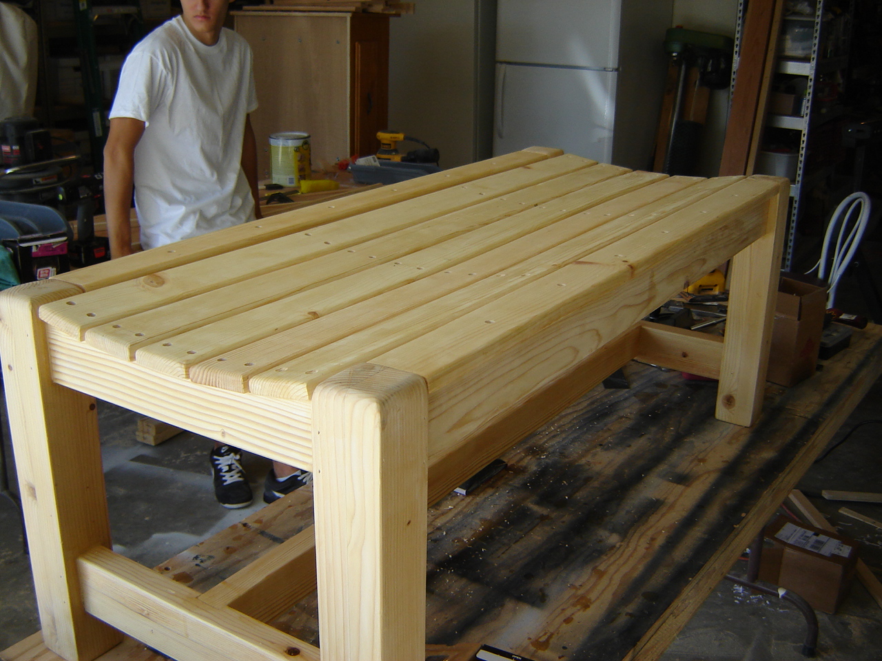 The Woodmaster: Bench - Garden