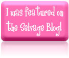 I was featured on the Selvage Blog!