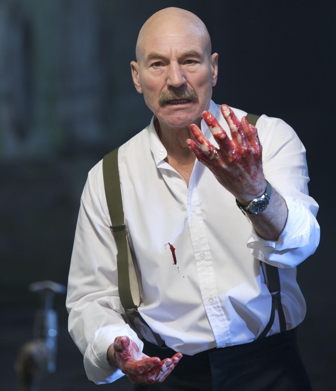 Who Me Patrick Stewart Gets Sag Nod For Macbeth Current