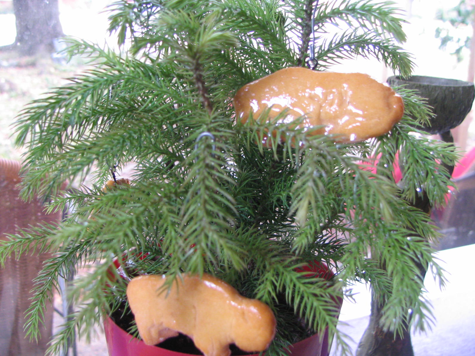 The Holiday HoHo Queen Resinated Animal Cracker Ornaments