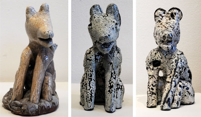 CERAMIC DOGS BY NICOLENE SWANEPOEL
