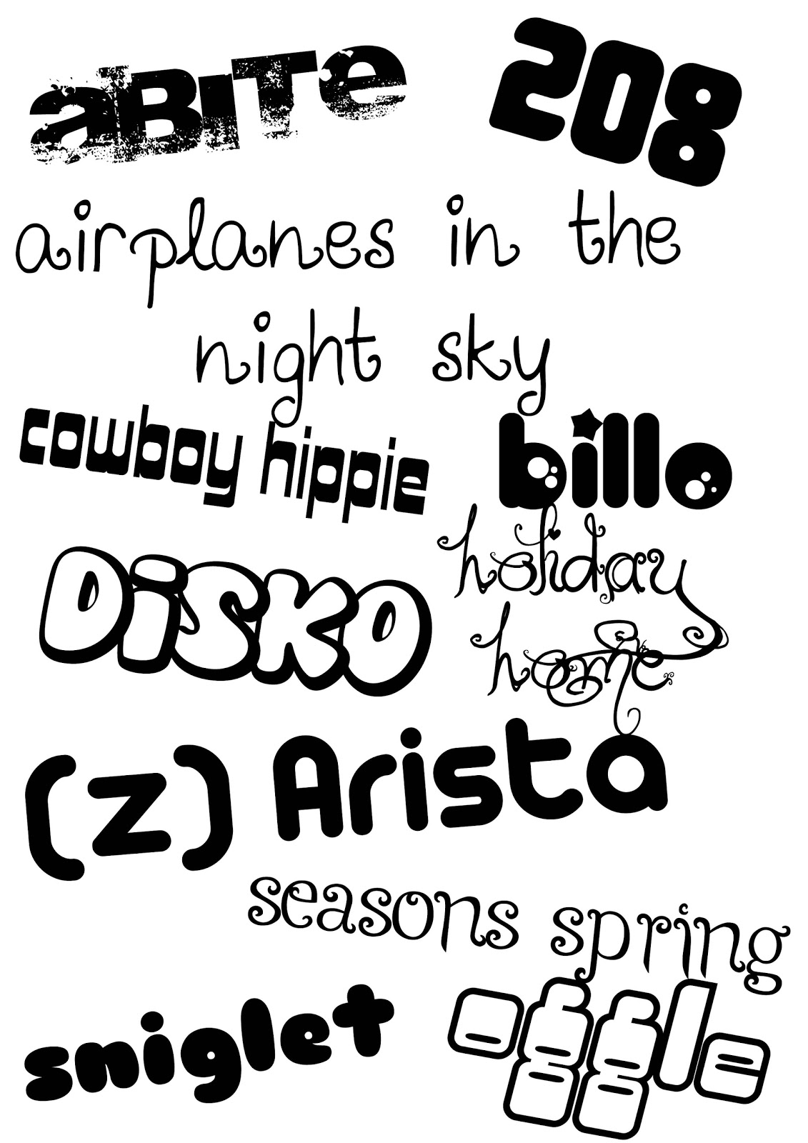 Claudia Barton Fashion and font mood boards