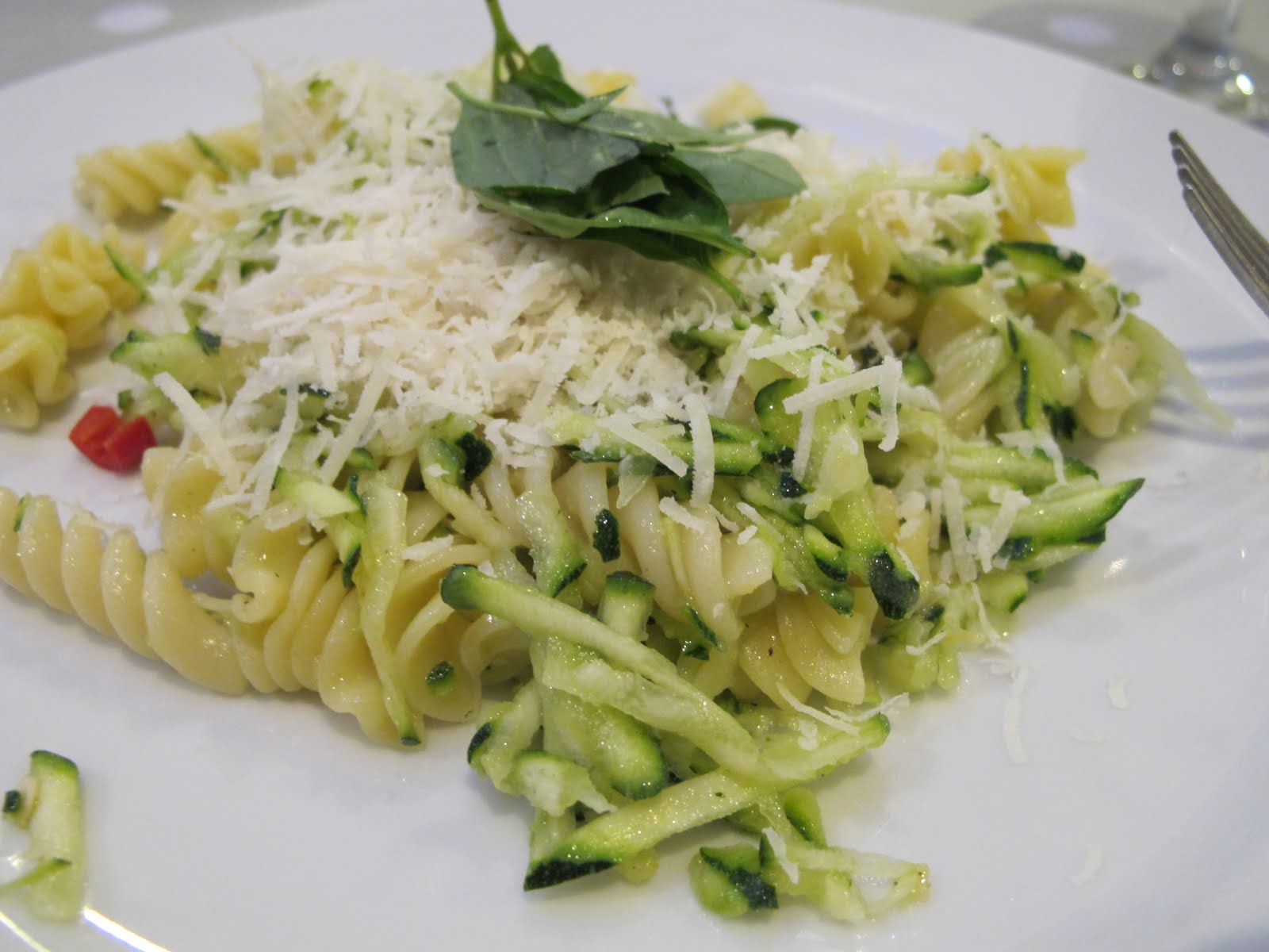 No Smoke No Pressure AGA Courgette Pasta