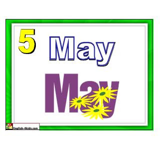 ENGLISH LESSONS - Children: Months of the Year - Exercise 2