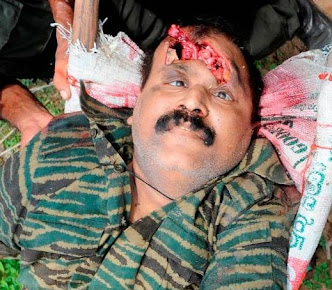 Major Gen Jagath Dias butchered Pirabakaran