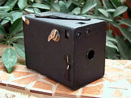 Agfa Vintage Black AGFA Ansco No 2 1940's Box Camera 