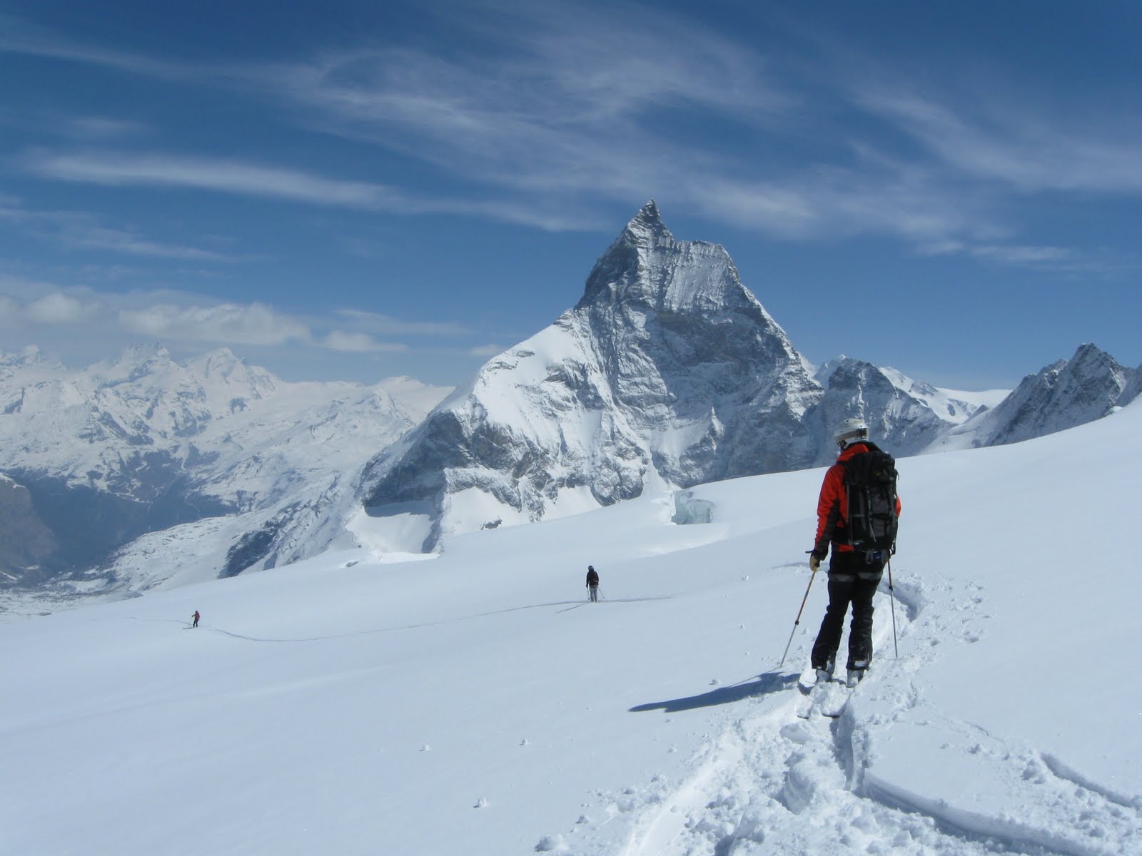 Eric Larson Haute Route Chamonix to
