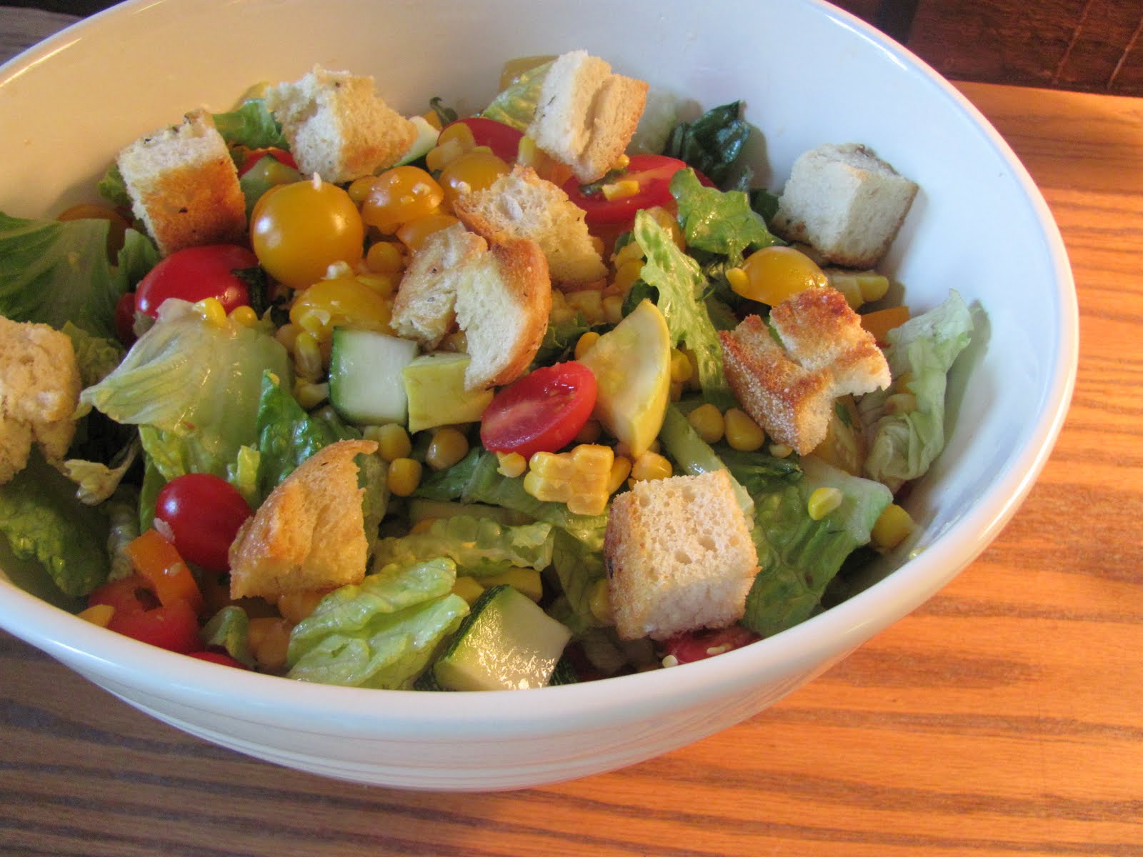 Growing Gourmets Summer Bread Salad