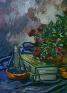 Bodegón libros