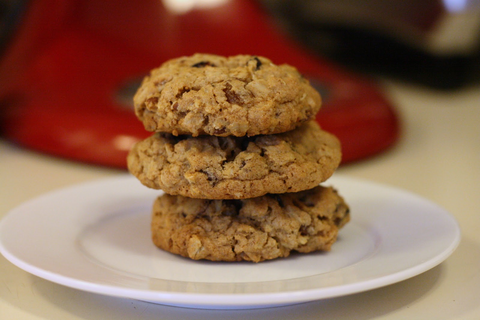 Laine's Recipe Box CranberryRaisin Oatmeal Cookies