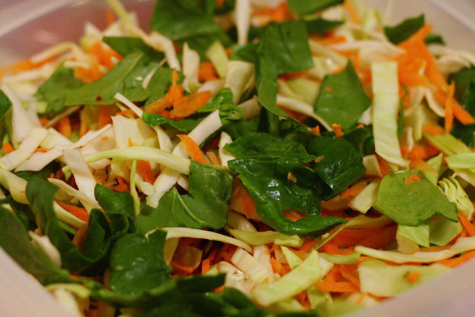 Laine's Recipe Box Sesame Coleslaw