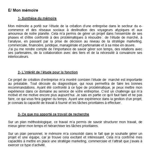 Exemple De Projet Professionnel Licence Rh Mika Put X  Hot Sex Picture