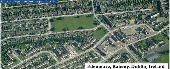 Edenmore in Virtual Earth