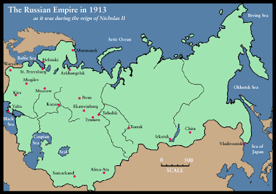 The Russian Empire Was Contiguous 105