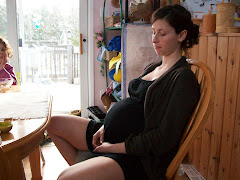 A pregnant me