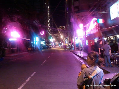 light red makati district daily