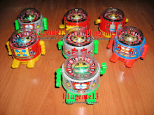 ROBOTITOS CON RULETA. MADE IN JAPAN