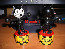 MUÑEQUITOS DE " EL GATO FELIX ".