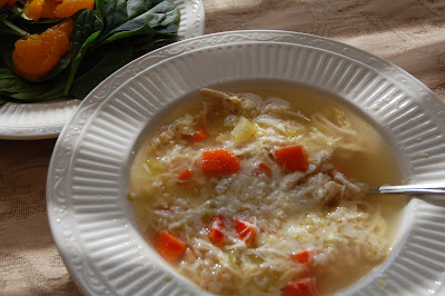Italian Chicken Rice Soup