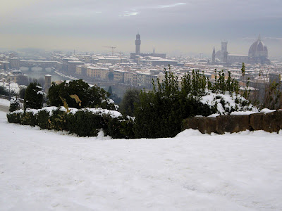 nevicata Firenze