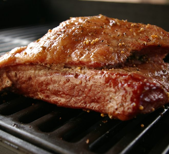 Kitchen Tapestry Roasted Corned Beef Brisket With Mustard Sauce