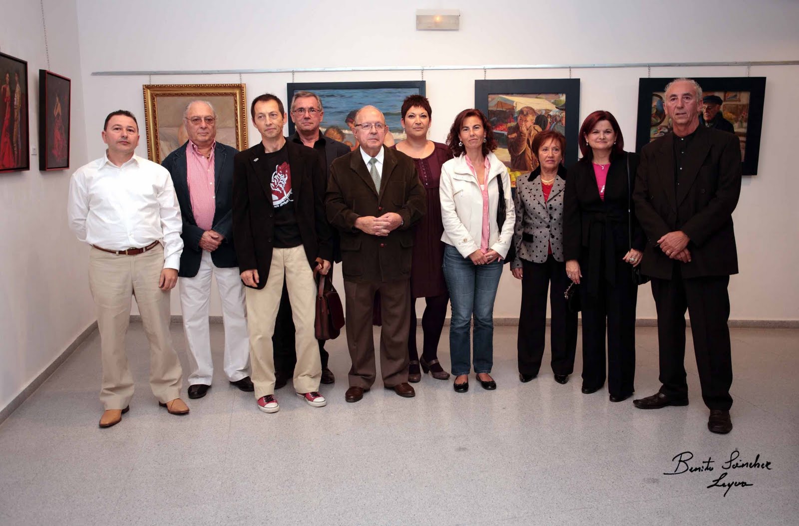 EL GRUPO "10 ARTISTAS ALICANTINOS" EN EL CAMPELLO 2009