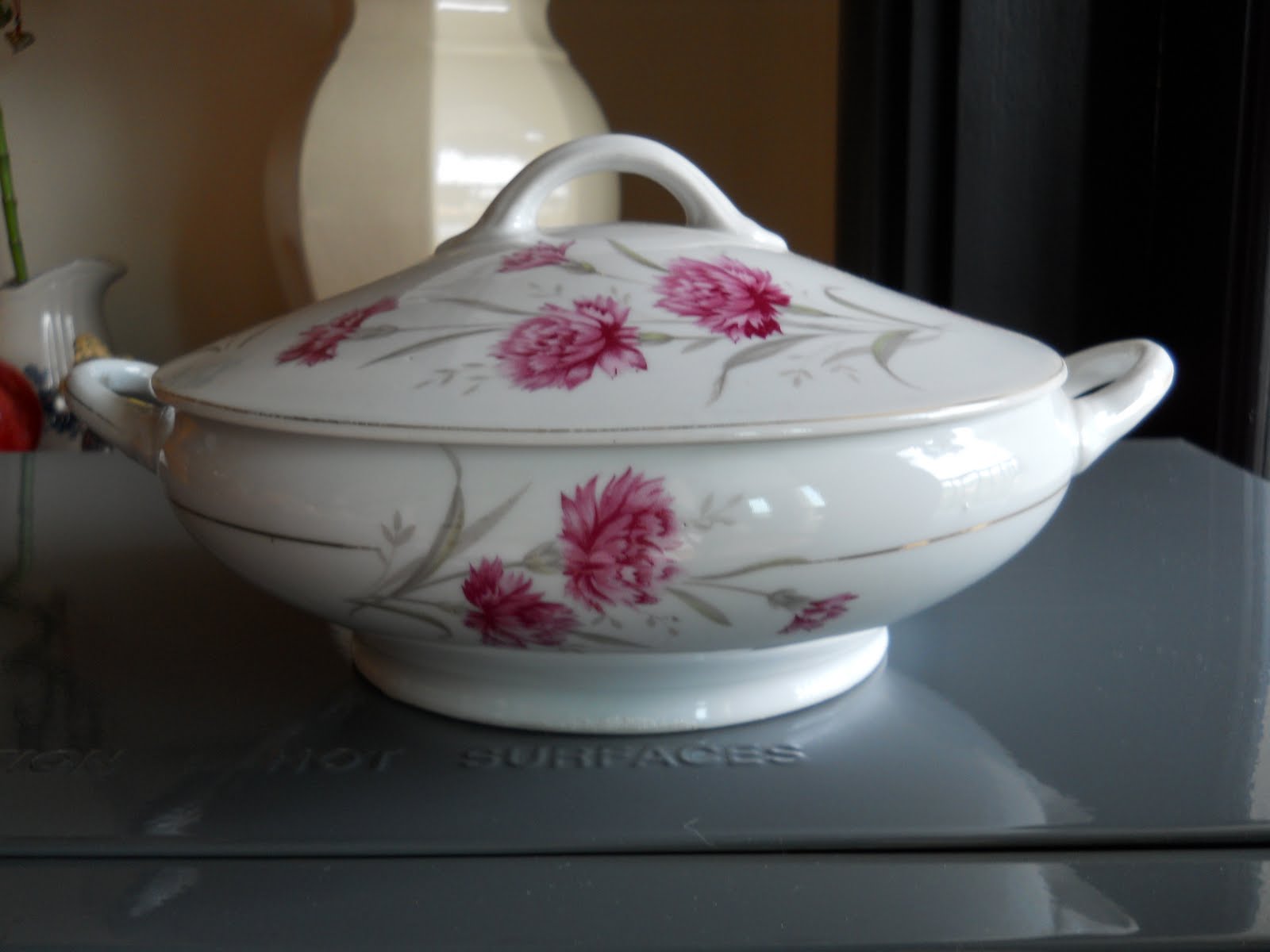 Country Treasures Tureen Carnation for Sale
