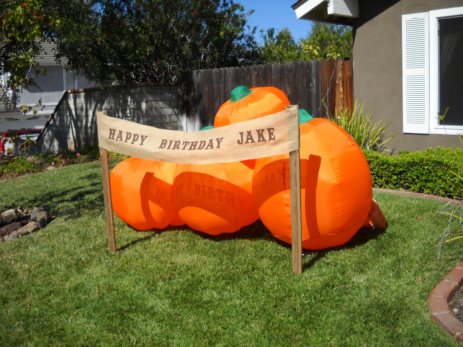 rosespetitemaison Baby Jake's First Birthday or Pumpkin Extravaganza