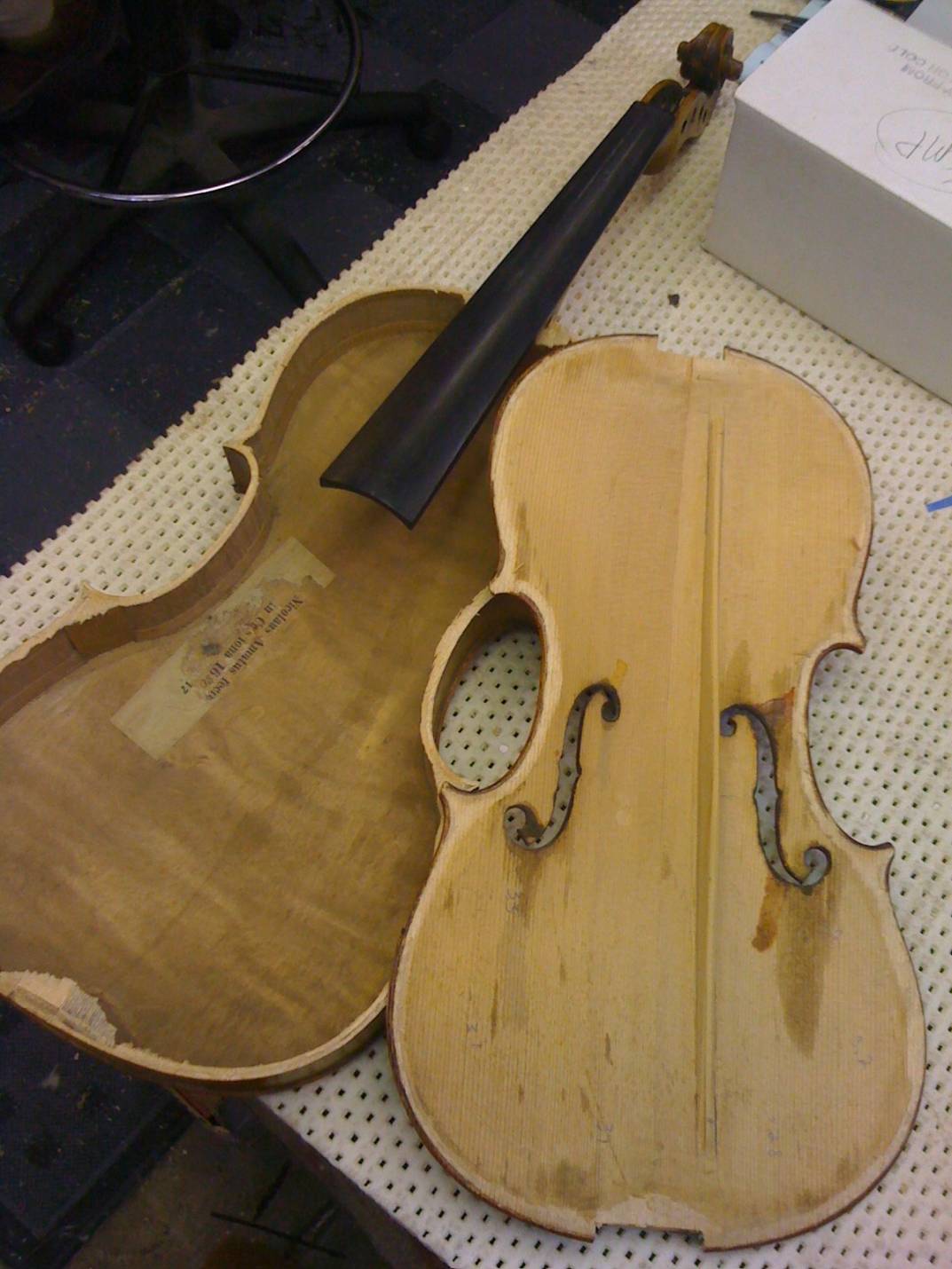 A Viola is Born! Violin Restoration
